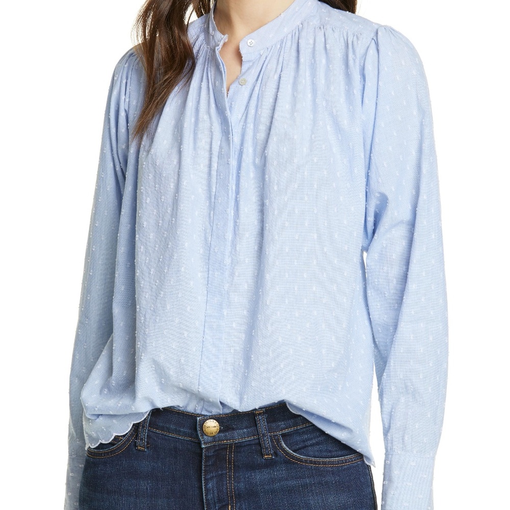 ⭐️⭐️HOST PICK⭐️⭐️ NWT Joie Abidan Clip Dot Blouse